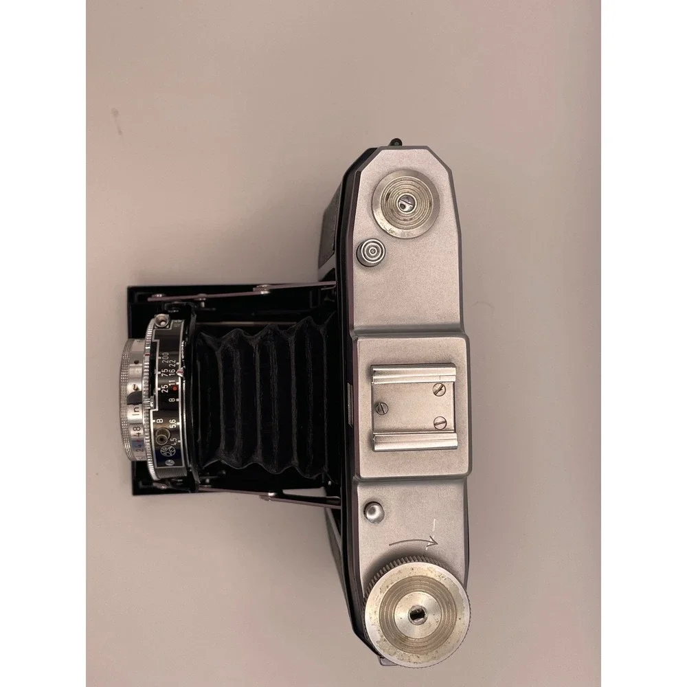 Zeiss Ikon Nettar 517/16 6x6 Medium Format Folding Camera Novar 75mm f/4.5 Vario